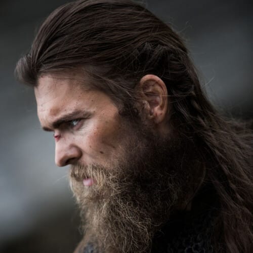 Barbe de viking en désordre